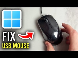 How To Fix USB Mouse Not Working In Windows 11 or 10 - Step By Step