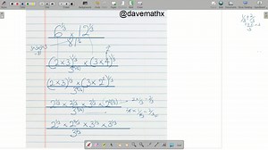 Welcome to our detailed tutorial on solving indices (exponents) questions! In this video, we break down the fundamentals of indices and provide clear, step-by-step solutions to common problems. Whether you're a student preparing for exams or just looking to strengthen your math skills, this guide will help you understand and master indices. | Davemathx | Facebook