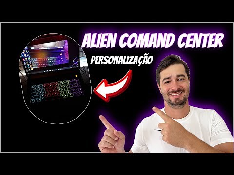 ALIENWARE M15 R6 - PERSONALIZANDO AS CORES NO ALIENWARE COMMAND CENTER ! (TUTORIAL)