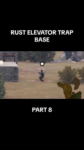 Mr Memeio’s New Elevator Trap Base In Rust!! #rust #rusttok #base #trending #trap