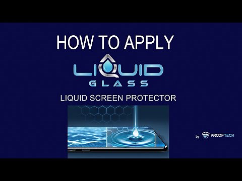 How To Install Liquid Glass Screen Protector - Bottle Version