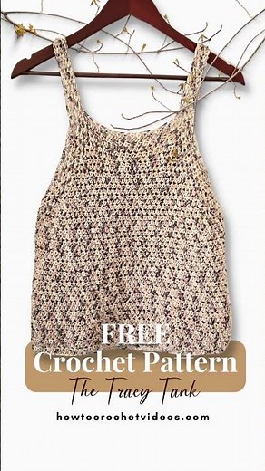 FREE Easy Tank Top Crochet Patttern