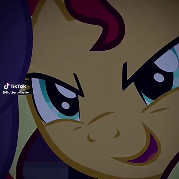 B2b💋 #mylittlepony #equestriagirls #sansetshimmer #edit