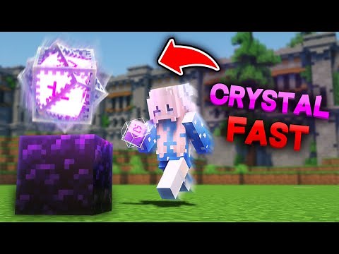 How to CRYSTAL FAST in Minecraft PVP