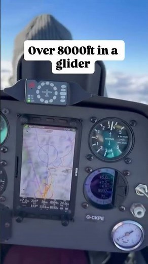 Climbing Over 8000ft in a Glider | Wave Lift Flight Over Scotland | Gliding Adventure