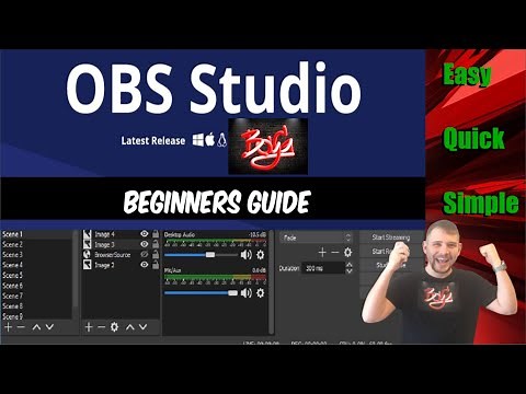 How To Use OBS Studio ( For Beginners)