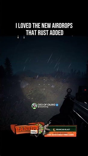 I loved the new airdrops that Rust added! #rustconsole #rustvideos #rustshorts #rustgameplay