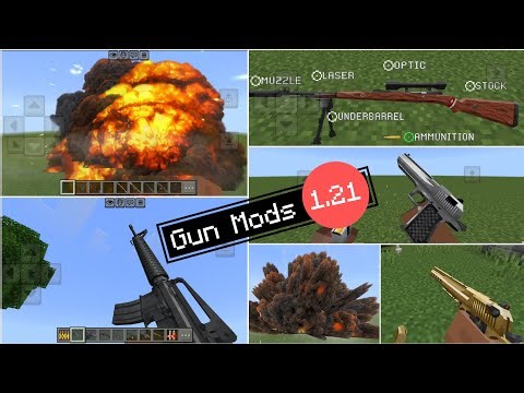 Top 3 Best Gun Mods For Minecraft PE / Bedrock Edition