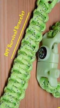 EASY Paracord Survival Bracelet DIY (Cobra Weave Tutorial for Beginners!)