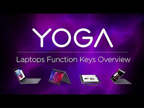 Lenovo Yoga Laptops - Function Keys Overview