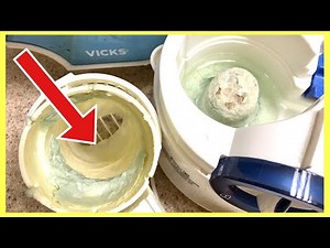 How to SUPER CLEAN a HUMIDIFIER & Reduce Mineral Deposits!!! | Andrea Jean