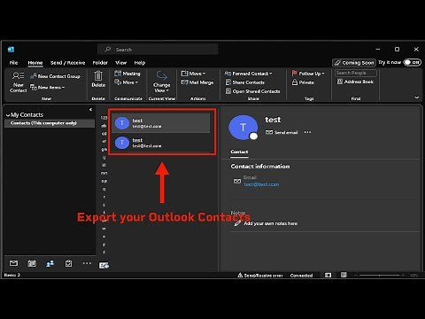 How to Export Contacts from Microsoft Outlook (Step-by-Step Guide)