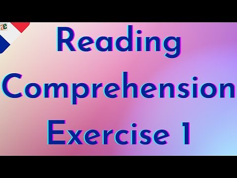 Reading Comprehension 1 | French For Beginners