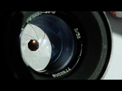 Aperture - Lens Diaphragm Opening and Closing.