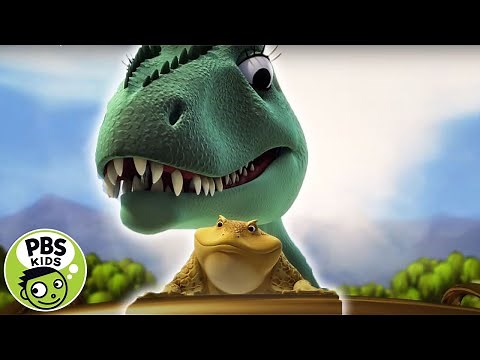 Dinosaur Train | Benny Beelzebufo drives the Dinosaur Train! | PBS KIDS