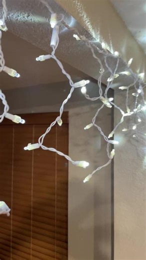 How to Hang Icicle Lights Inside Your House