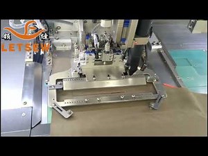 #sewingmachine #sewing 1,400 Pockets/Day Width: 8-40mm, Length: 30-350mm Thick/ Thin material is ok