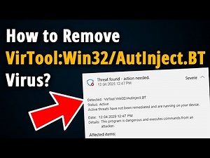 How To Remove VirTool:Win32/AutInject.BT? [ Easy Tutorial ]