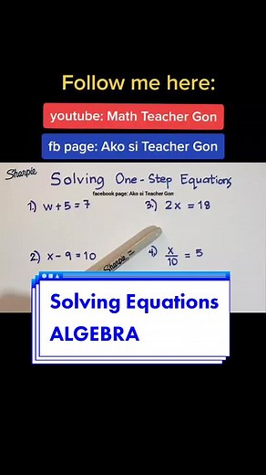Solving One-Step Equations: Algebra Made Simple
