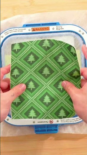 ✨ Stitching up a little holiday magic!