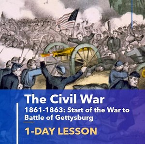 Civil War Lesson Plan | 1861-1863 Major Events, Battles, Antietam and Gettysburg | US History Lesson: Slides, Guided Notes, Quiz Printables - Etsy