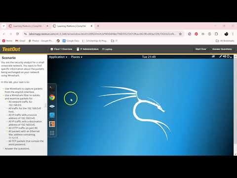 Filter and Analyze Traffic with Wireshark