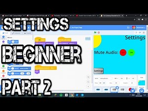 [OLD] Scratch: How to make a 2D Survival Game | #2 | Settings