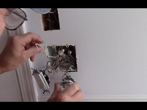 How To Permanently Remove A Light Switch - How To Fix A Hole In The Wall