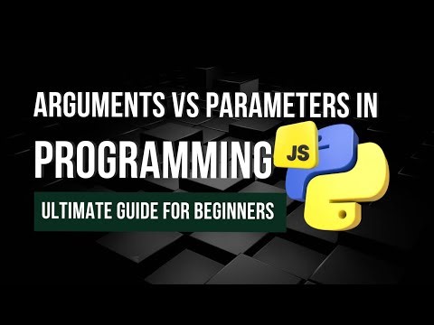 Arguments vs Parameters in Programming – Explained with Examples in Python