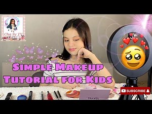 simple makeup tutorial for Kids
