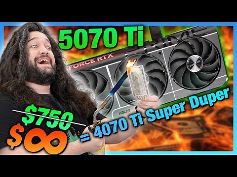 Do Not Buy: NVIDIA RTX 5070 Ti GPU Absurdity (Benchmarks & Review)