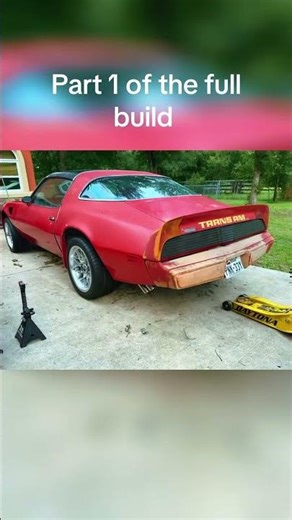 80 trans am Ls swap full build part 1