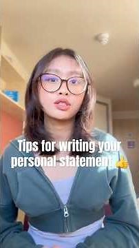Writing a personal statement #university #personalstatement #shorts