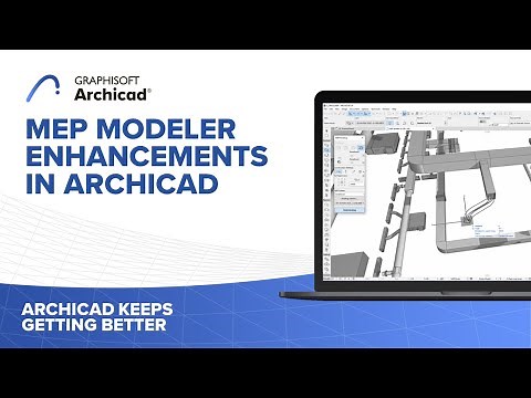 MEP Modeler Enhancements in Archicad