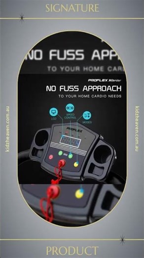 PROFLEX Mini Walking Electric Treadmill Compact Exercise Machine Fitness Equipment