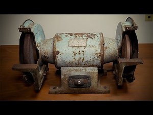 Bench Grinder Restoration 卓上グラインダーレストア TOSHIBA 東芝