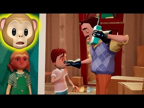 ALL-NEW GAME WITH HIS CHILDREN!! | Hello Neighbor Hide And Seek