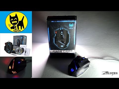 Zelotes C12 Gaming Mouse 12 Programmable Buttons and more! Best Mouse!
