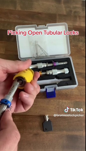 Picking Open Tubular Locks