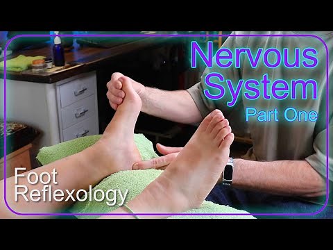 How to Work the Nervous System on The Feet in Reflexology