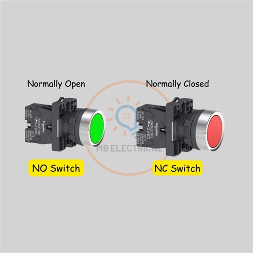 NO vs NC: Understanding Normally Open and Closed Push Buttons | Mb Electrical