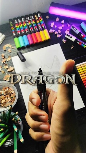 Drawing Toothless Dragon From - How To Train Your DRAGON 👀✨ BUT 2 Different style 🎯🔥