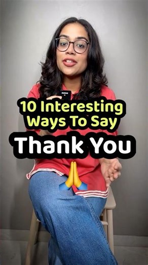 Avoid Saying THANK YOU | Learn 10 Interesting Ways To Say Thank You | English With Ananya In Hindi
