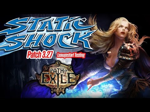 Testing My “Stay and Spray” Static Shock Scion Build! | Path of Exile 3.27 League Start Prep