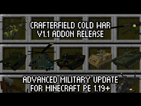 Crafterfield Cold War Addon V1.1 Second Update Release! for Minecraft PE 1.19+ | Creator Crafter321