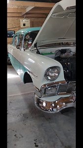 5.2K views · 128 reactions | Installing a CPP disc brake conversion kit on my parents 56 Chevy today. Pretty awesome kit from Classic Industries. #chevy #classicchevy | Stromquist Outdoors | Facebook