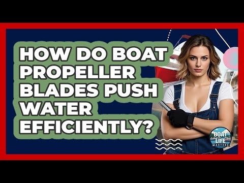 How Do Boat Propeller Blades Push Water Efficiently? - Boat Life Masters