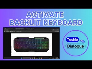 How To Enable Backlit Keyboard On Windows 11 - Simple Steps