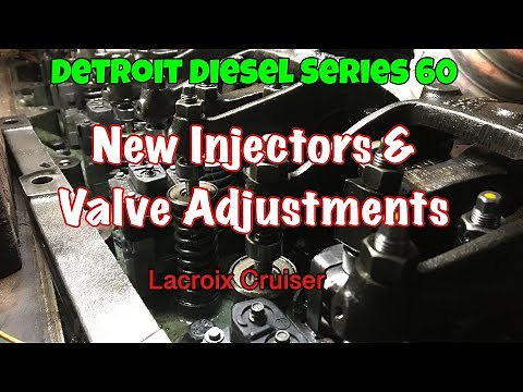 DD Series 60 Injector Change.