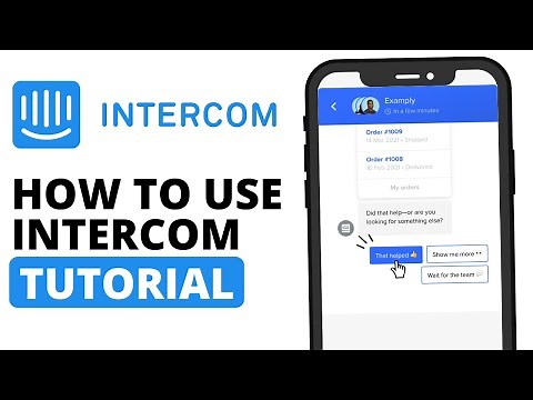 Intercom Tutorial For Beginners | Intercom Business Messaging 2025